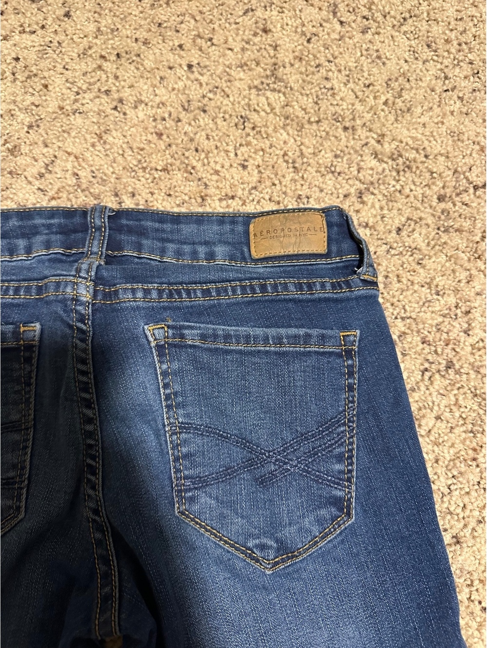 Aeropostale Blue Jegging Jeans for Women